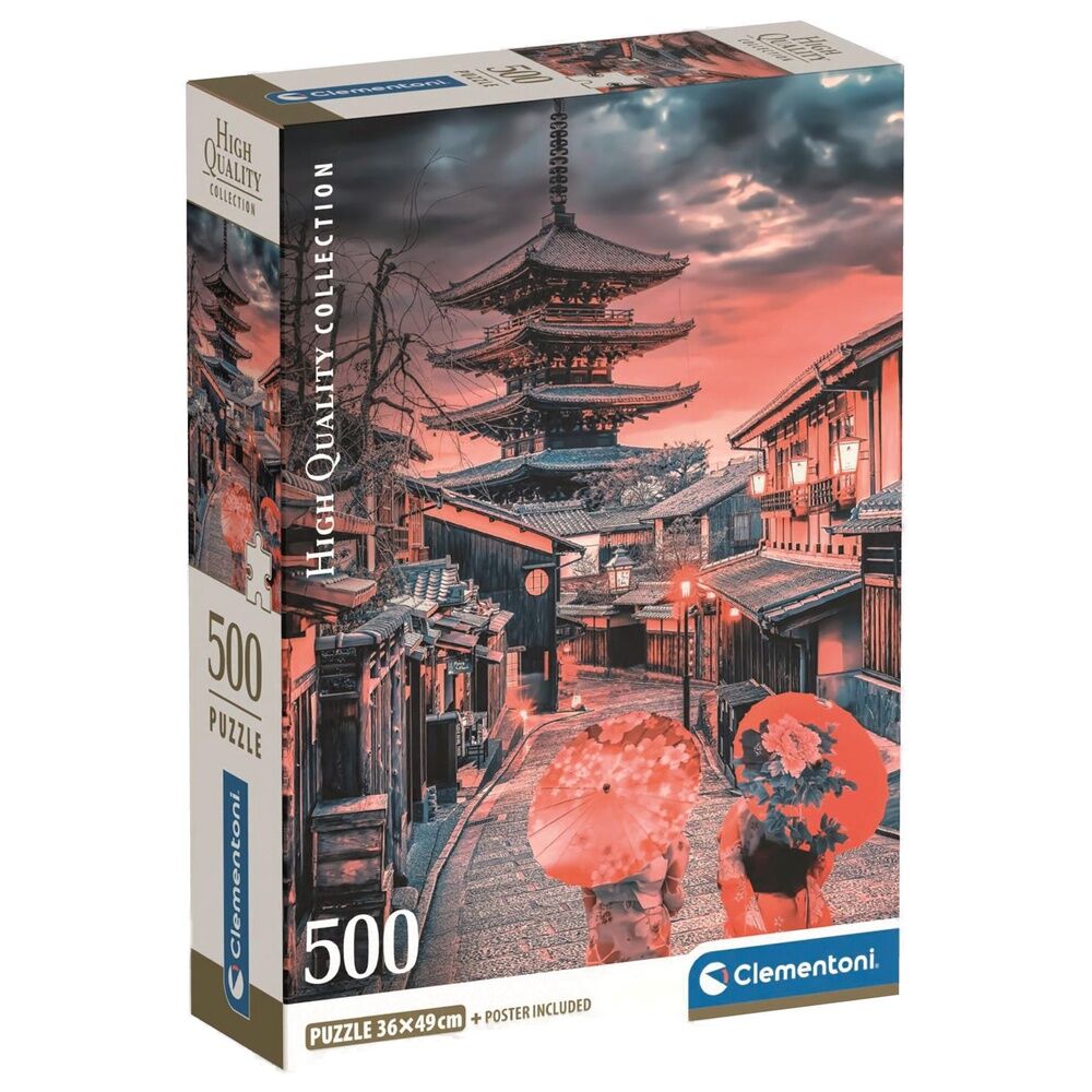 Puzzle Evening in Kyoto High Quality 500pzs - Frikibase.com