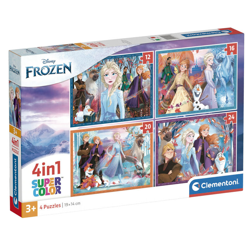 Puzzle Frozen Disney 12-16-20-24pzs - Frikibase.com