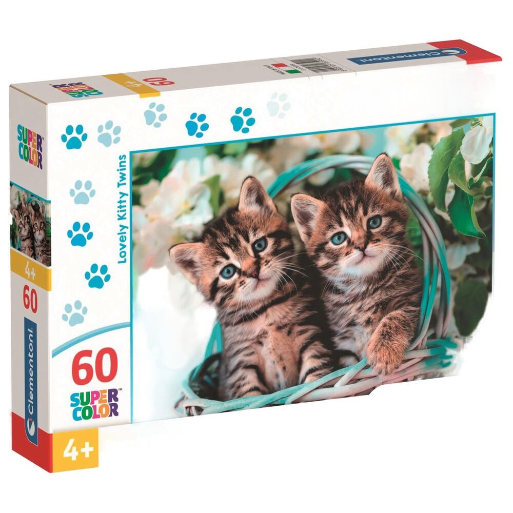 Puzzle Gatitos Gemelos 60pzs - Frikibase.com