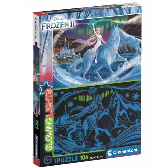 Puzzle glowing Frozen 2 Disney 104pzs - Frikibase.com