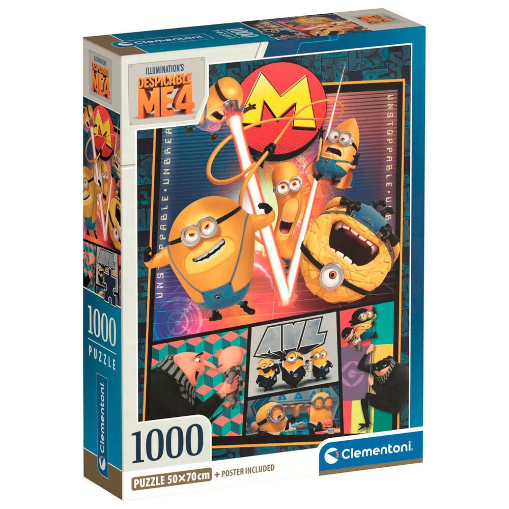 Puzzle Gru Mi Villano Favorito 4 1000pzs - Frikibase.com