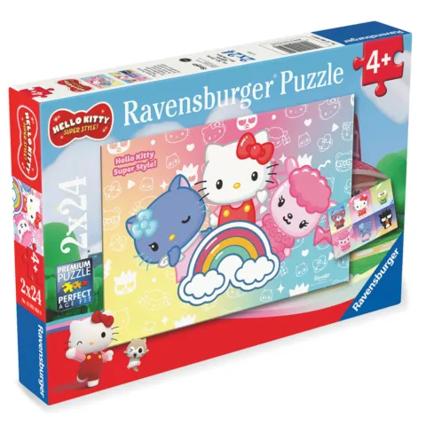 Puzzle Hello Kitty 2x24pzs - Frikibase.com