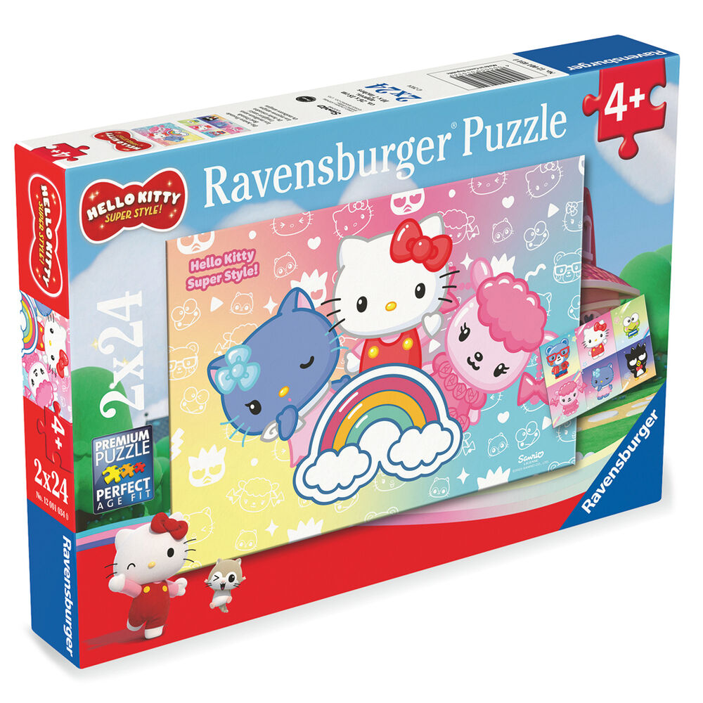 Puzzle Hello Kitty 2x24pzs - Frikibase.com