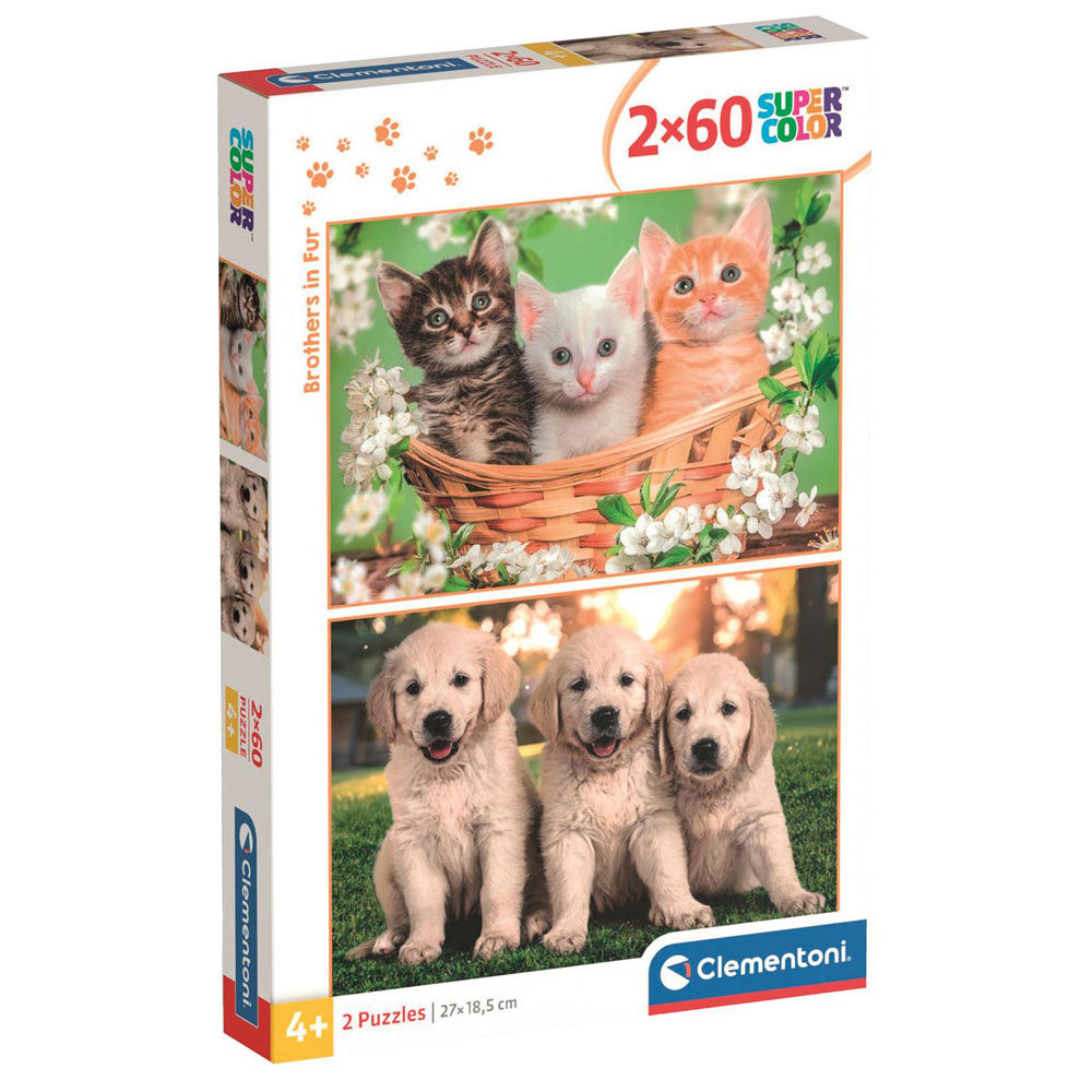 Puzzle Hermanos de Piel 2x60pzs - Frikibase.com