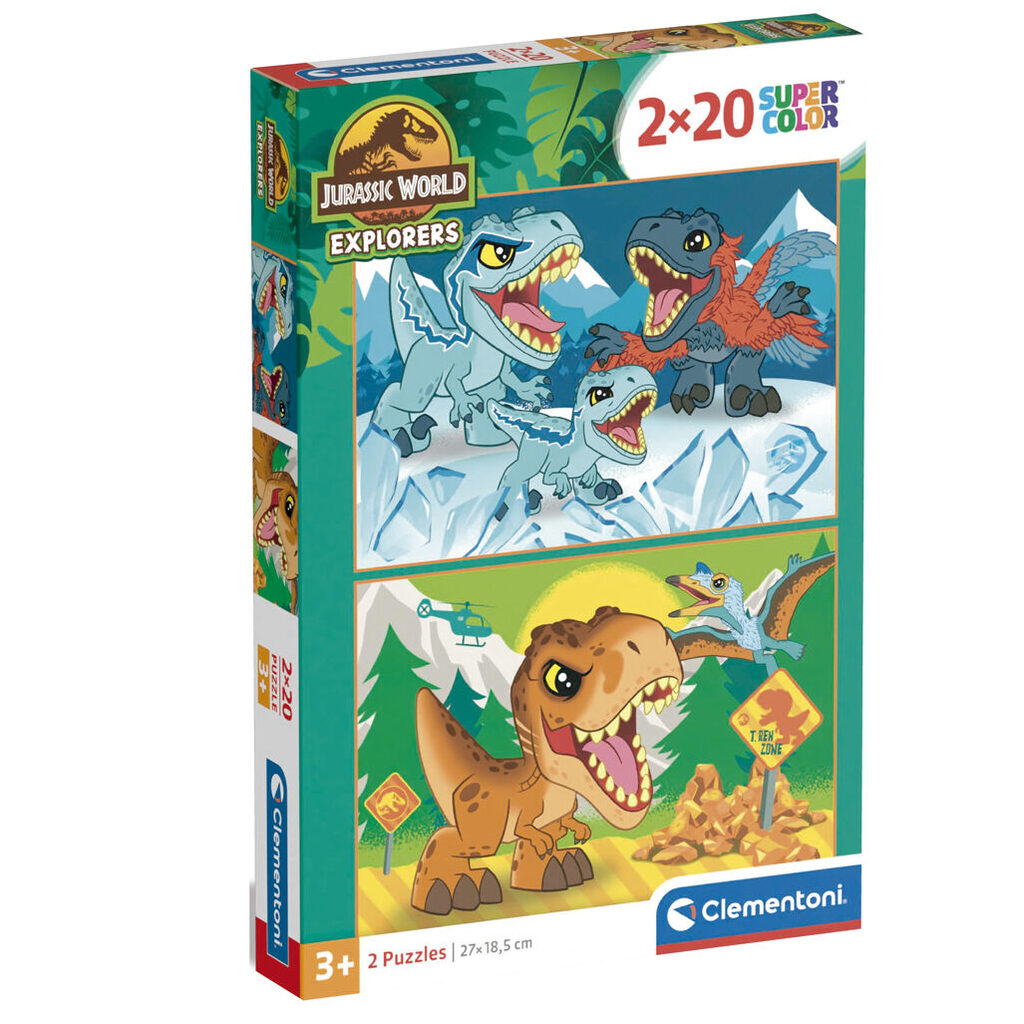 Puzzle Jurassic World 2x20pzs - Frikibase.com