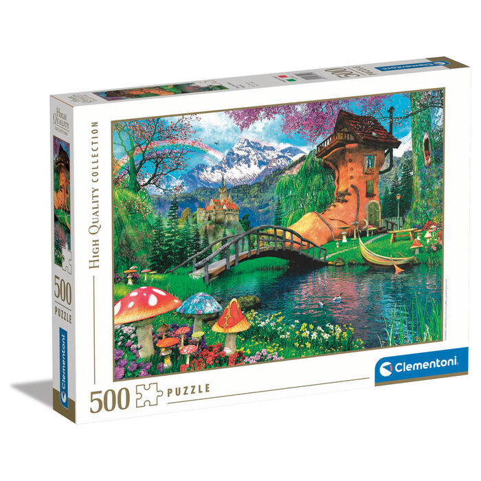 Puzzle La Antigua Casa de los Zapatos 500pzs - Frikibase.com