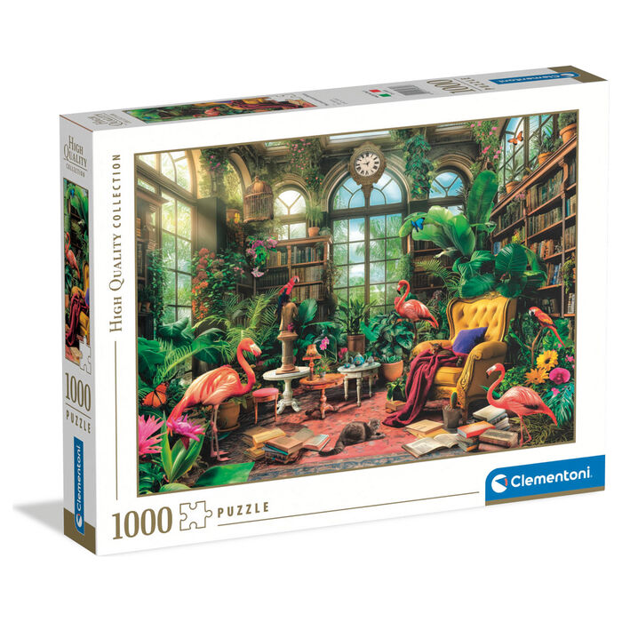 Puzzle La Biblioteca del Invernadero 1000pzs - Frikibase.com