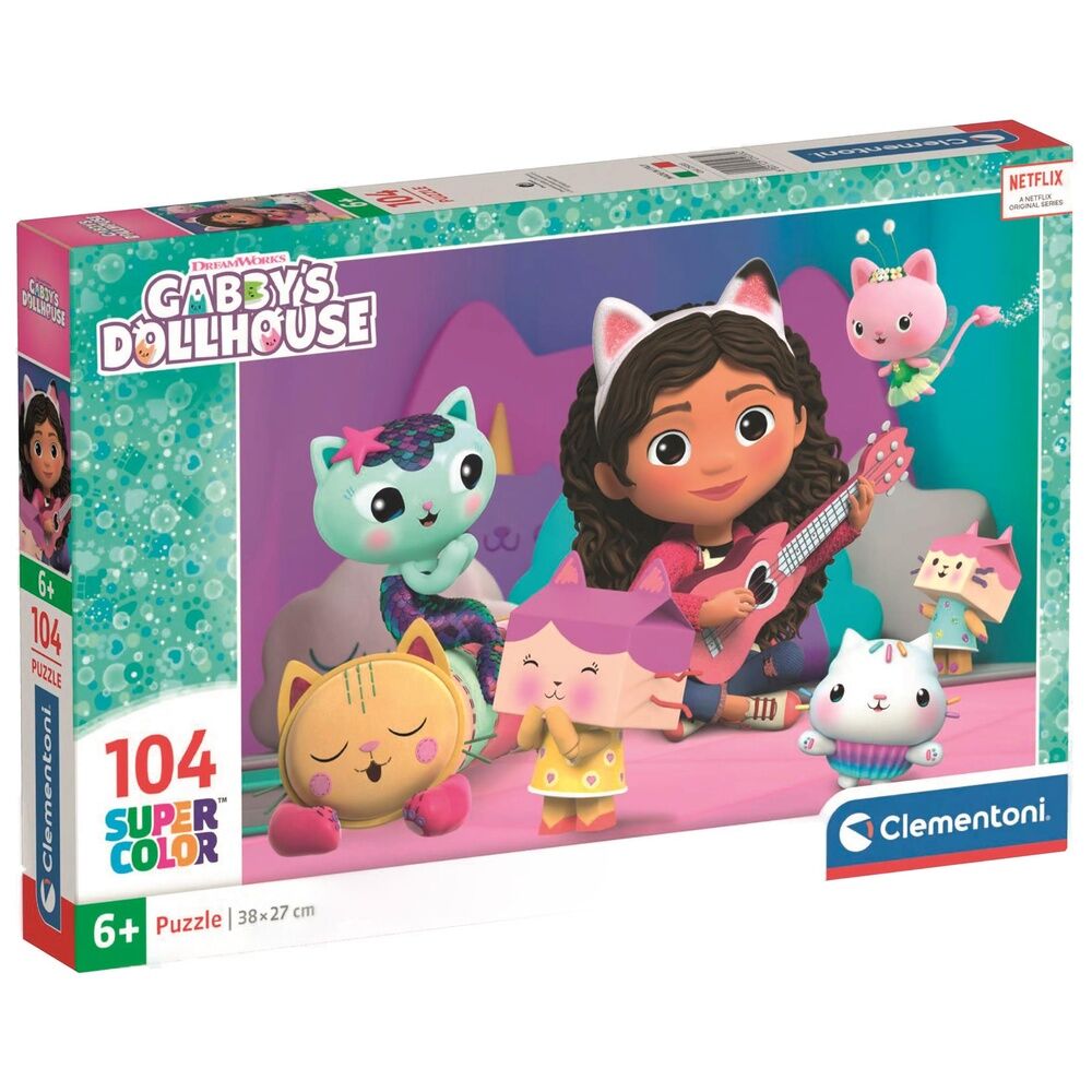 Puzzle La Casa de Muñecas de Gabby 104pzs - Frikibase.com