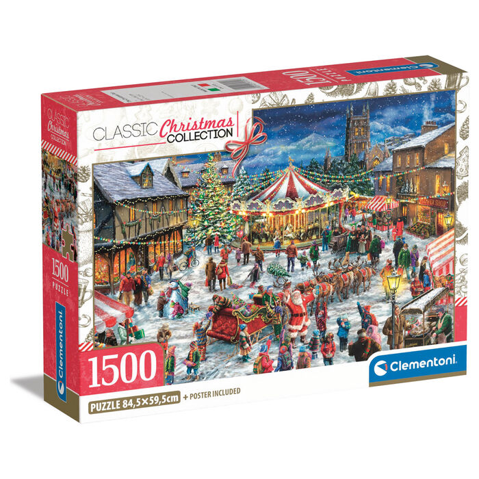 Puzzle La Feria de Navidad 1500pzs - Frikibase.com