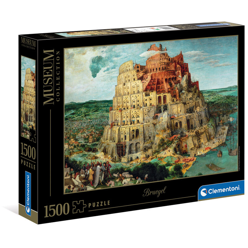 Puzzle La Torre de Babel Brueguel 1500pzs - Frikibase.com