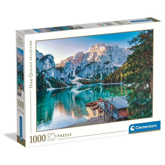 Puzzle Lago Emerald Braies 1000pzs - Frikibase.com