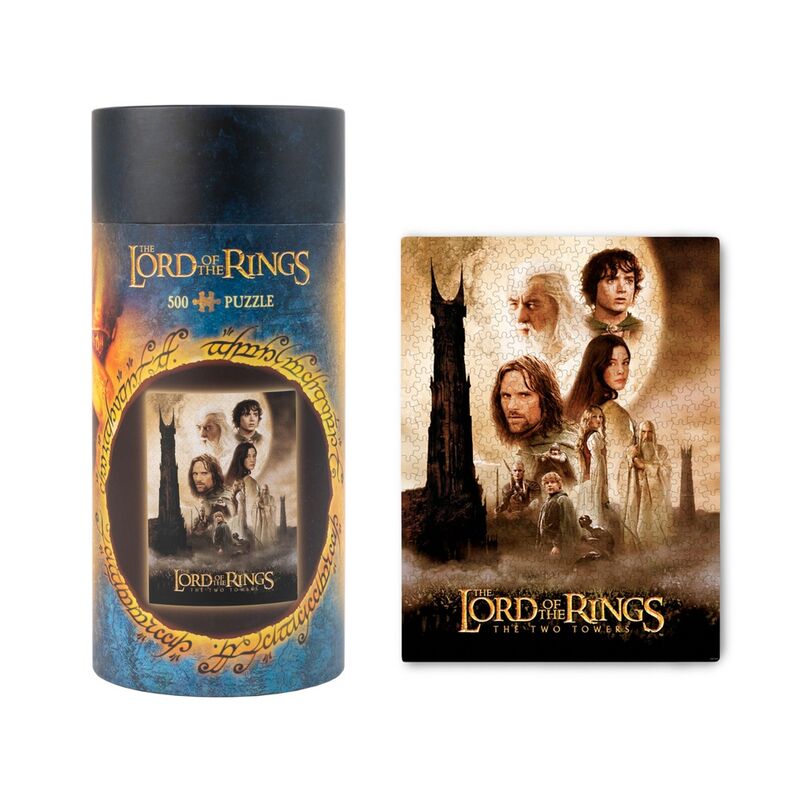 Puzzle Las Dos Torres El Señor de los Anillos 500pzs - Frikibase.com