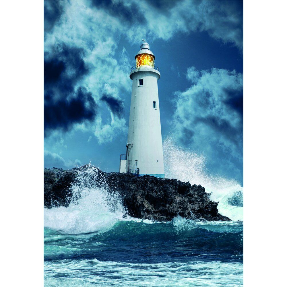 Puzzle Lighthouse in the Storm High Quality 1000pzs - Frikibase.com