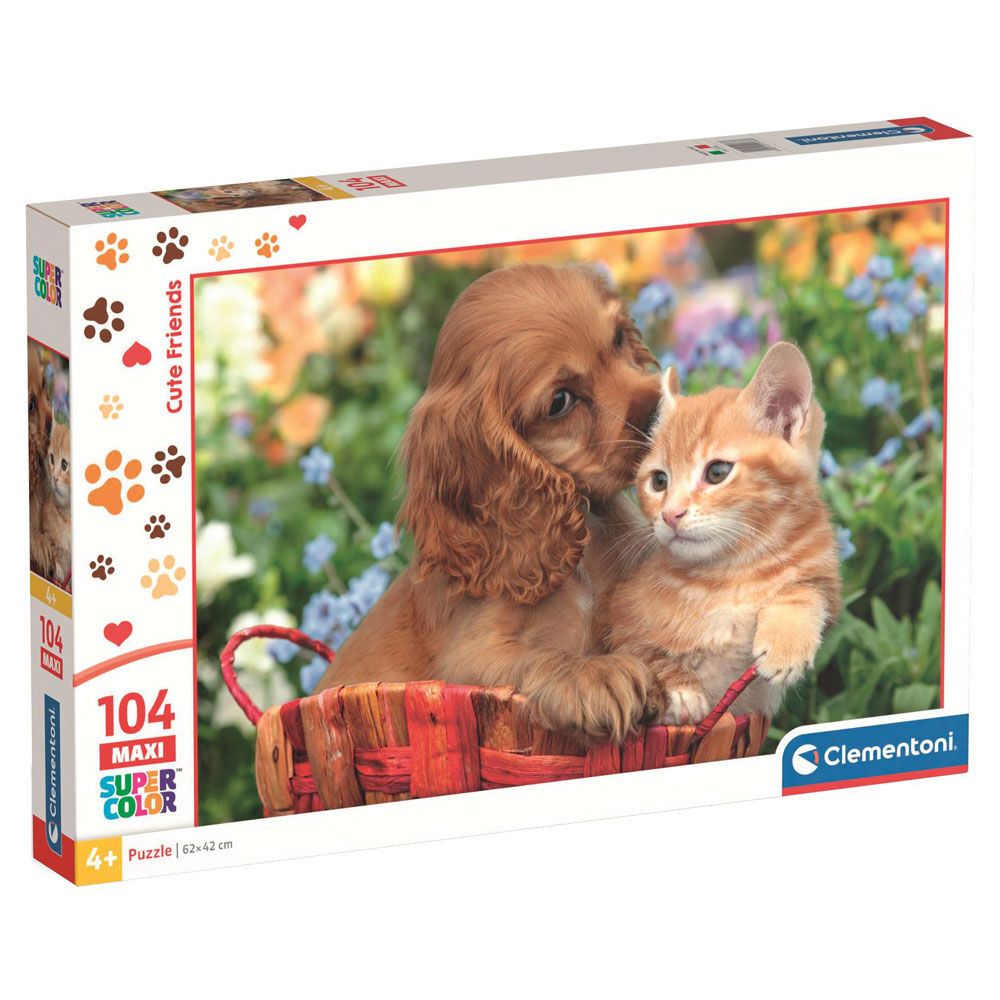 Puzzle maxi Amigos Simpaticos 104pzs - Frikibase.com