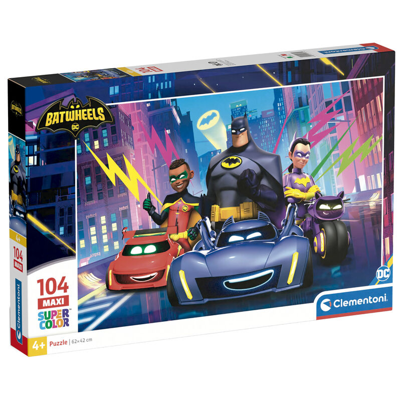 Puzzle maxi Batwheels DC Comics 104pzs - Frikibase.com