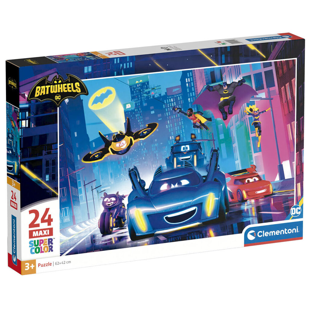 Puzzle maxi Batwheels DC Comics 24pzs - Frikibase.com