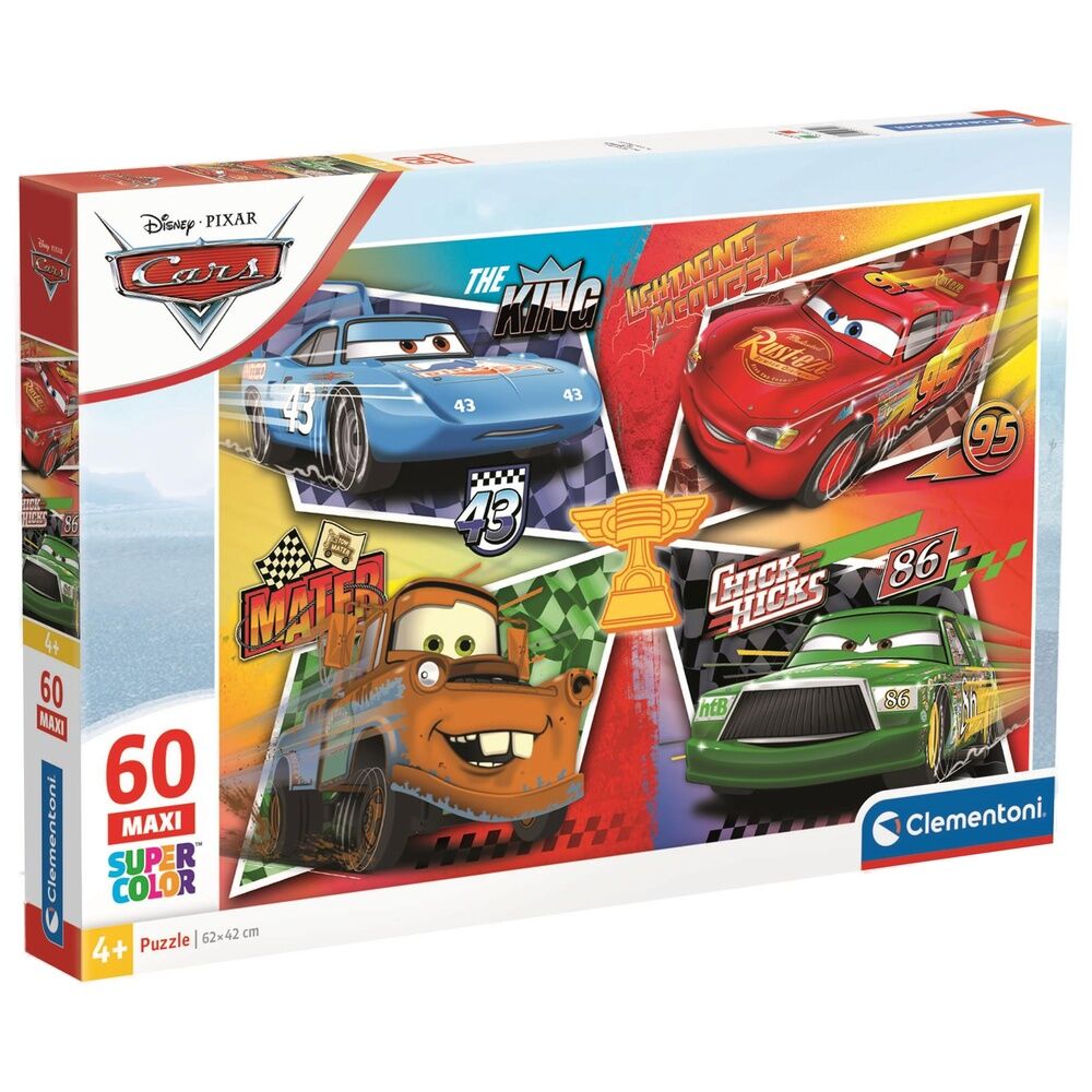 Puzzle maxi Cars Disney Pixar 60pzs - Frikibase.com