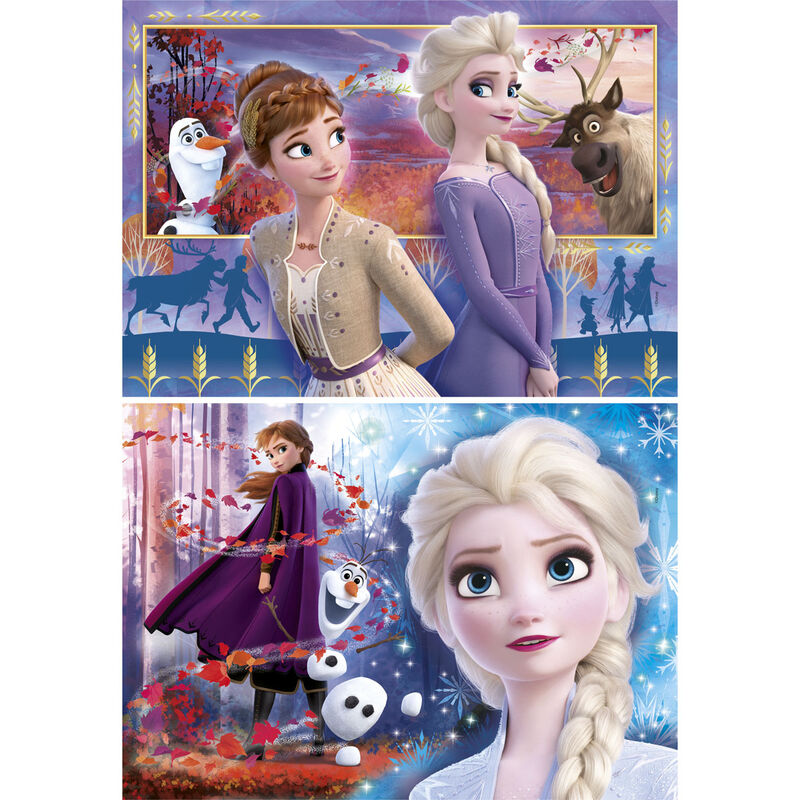 Puzzle Maxi Frozen 2 Disney 2x60pzs - Frikibase.com