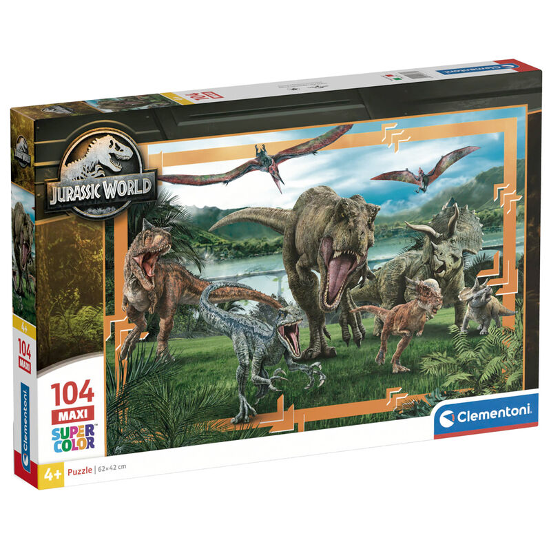 Puzzle maxi Jurassic World 104pzs - Frikibase.com