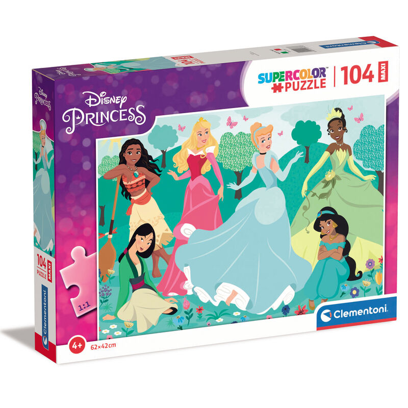 Puzzle maxi Princesas Disney 104pzs - Frikibase.com