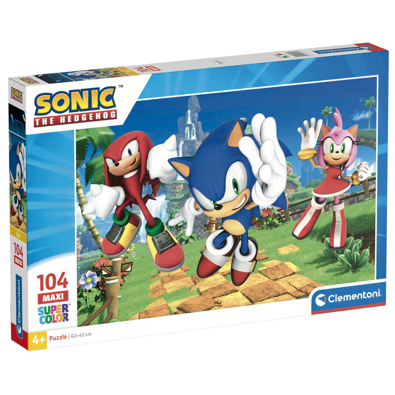 Puzzle maxi Sonic the Hedgehog 104pzs - Frikibase.com