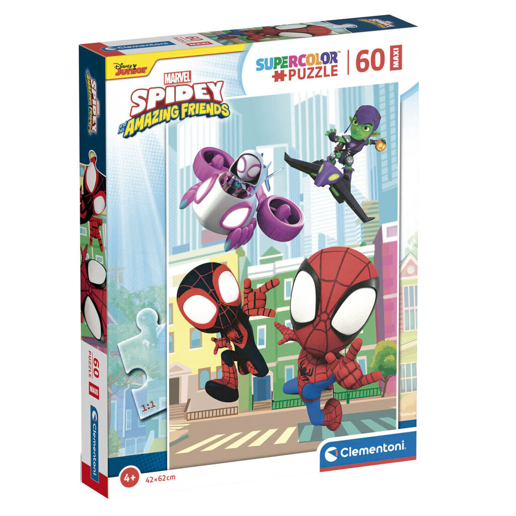 Puzzle maxi Spidey Marvel 60pzs - Frikibase.com