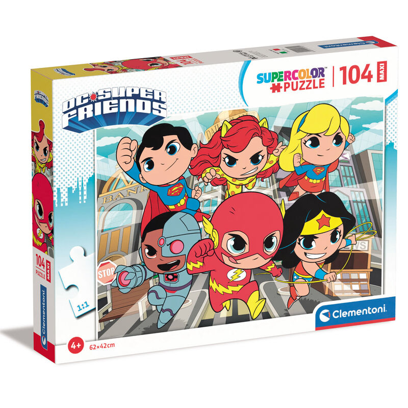 Puzzle maxi Suprefriends DC Comics 104pzs - Frikibase.com