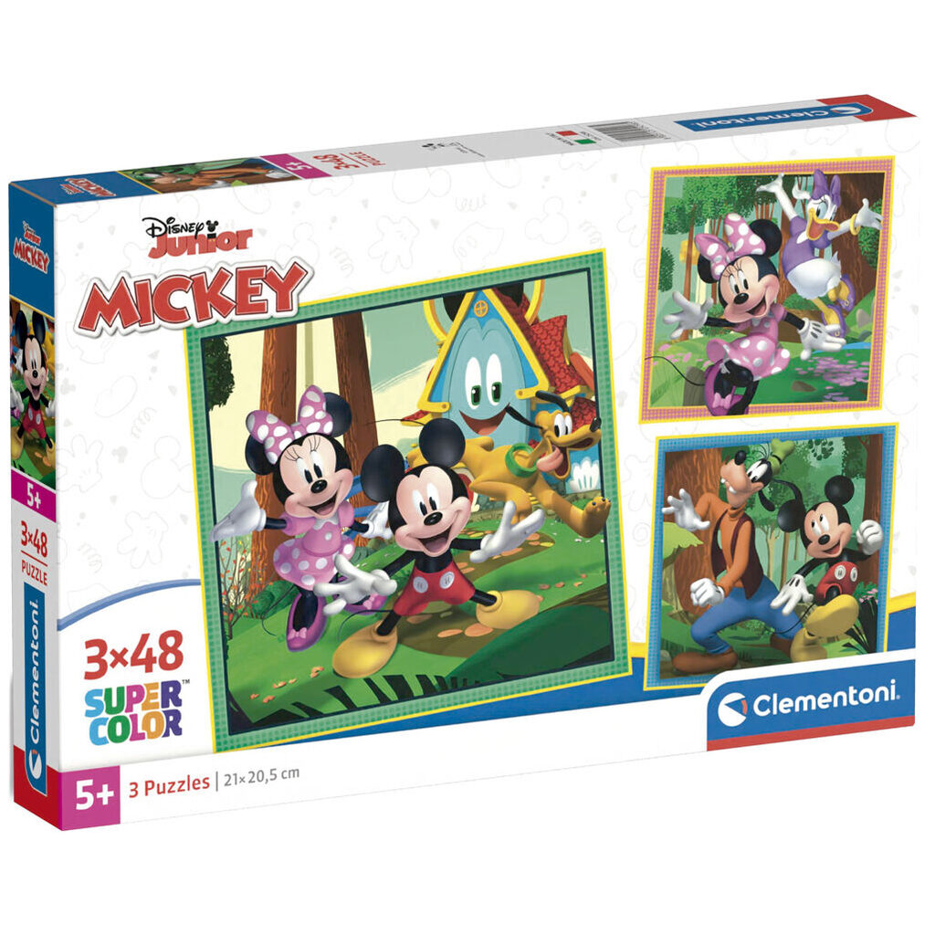 Puzzle Mickey Disney 3x48pzs - Frikibase.com