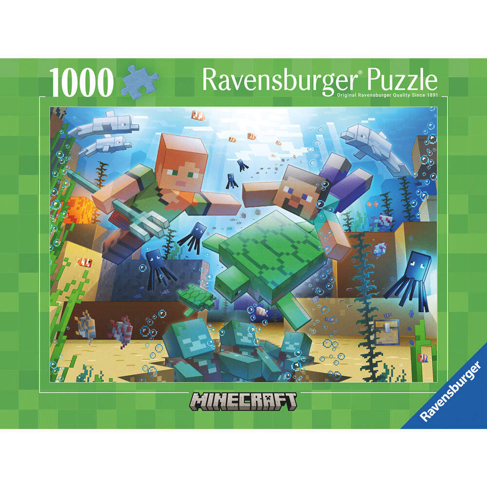 Puzzle Minecraft 1000pzs - Frikibase.com