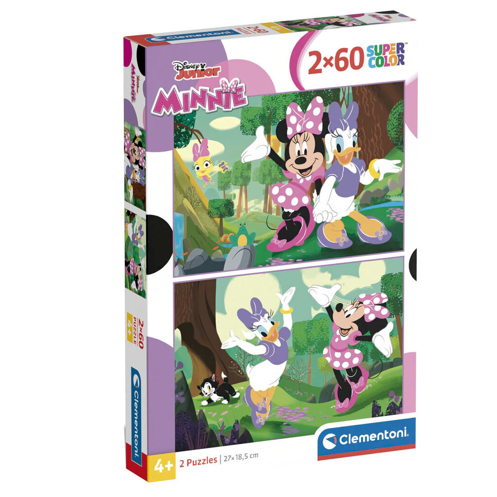Puzzle Minnie Disney 2x60pzs - Frikibase.com