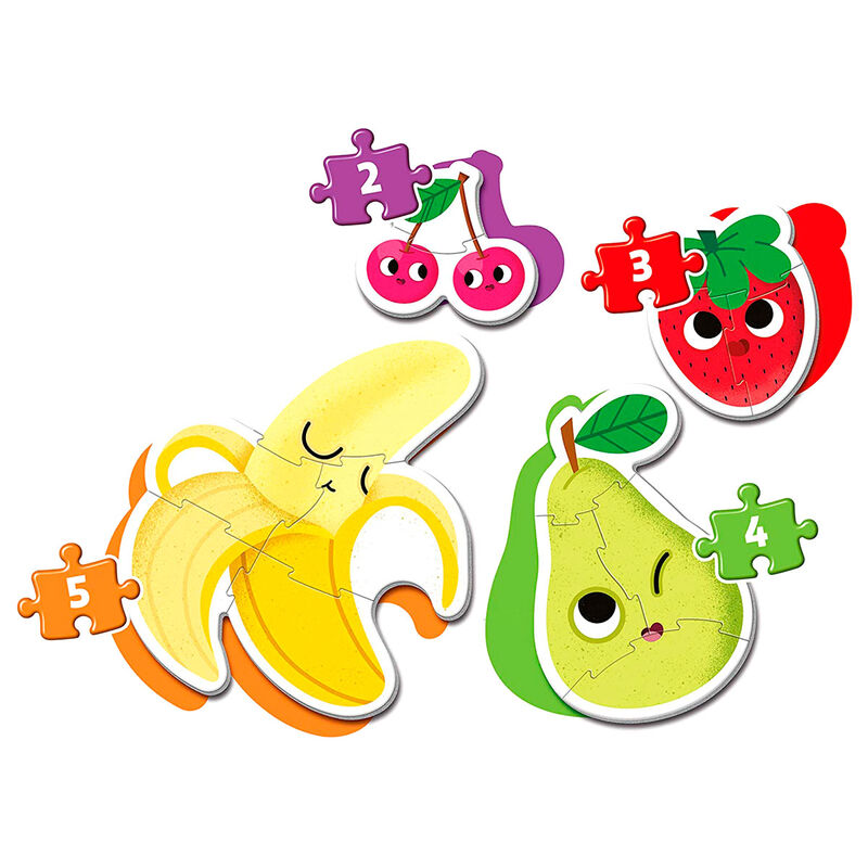 Puzzle My First Puzzle Frutas 2-3-4-5pzs - Frikibase.com