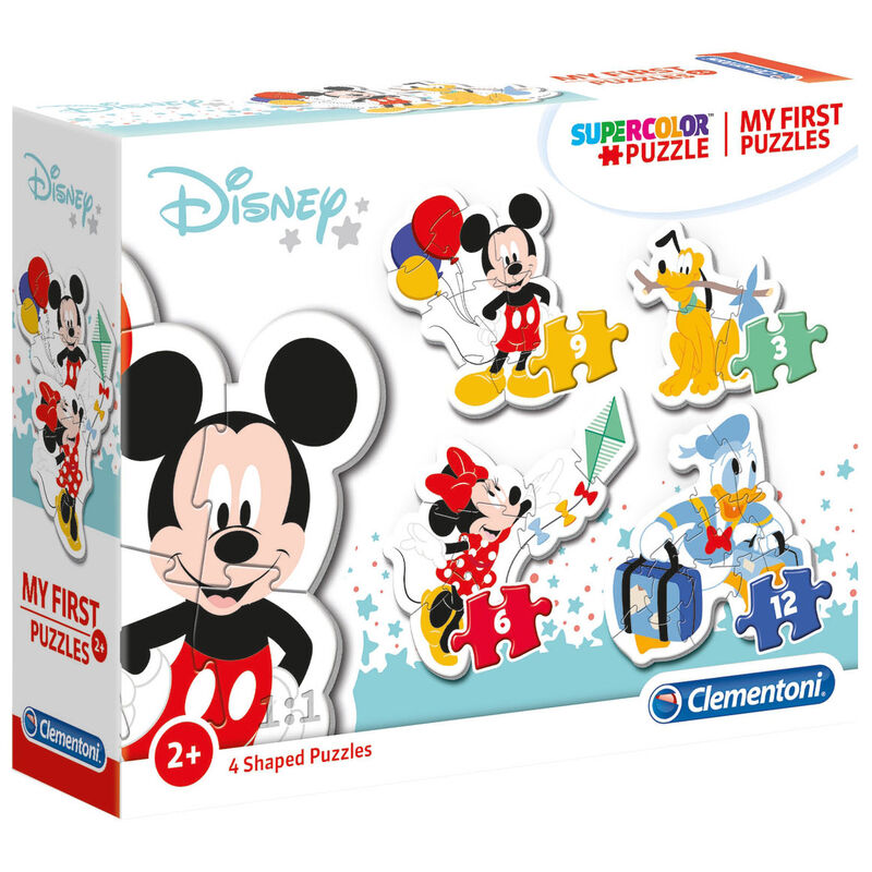 Puzzle My First Puzzle Mickey Disney 3-6-9-12pzs - Frikibase.com