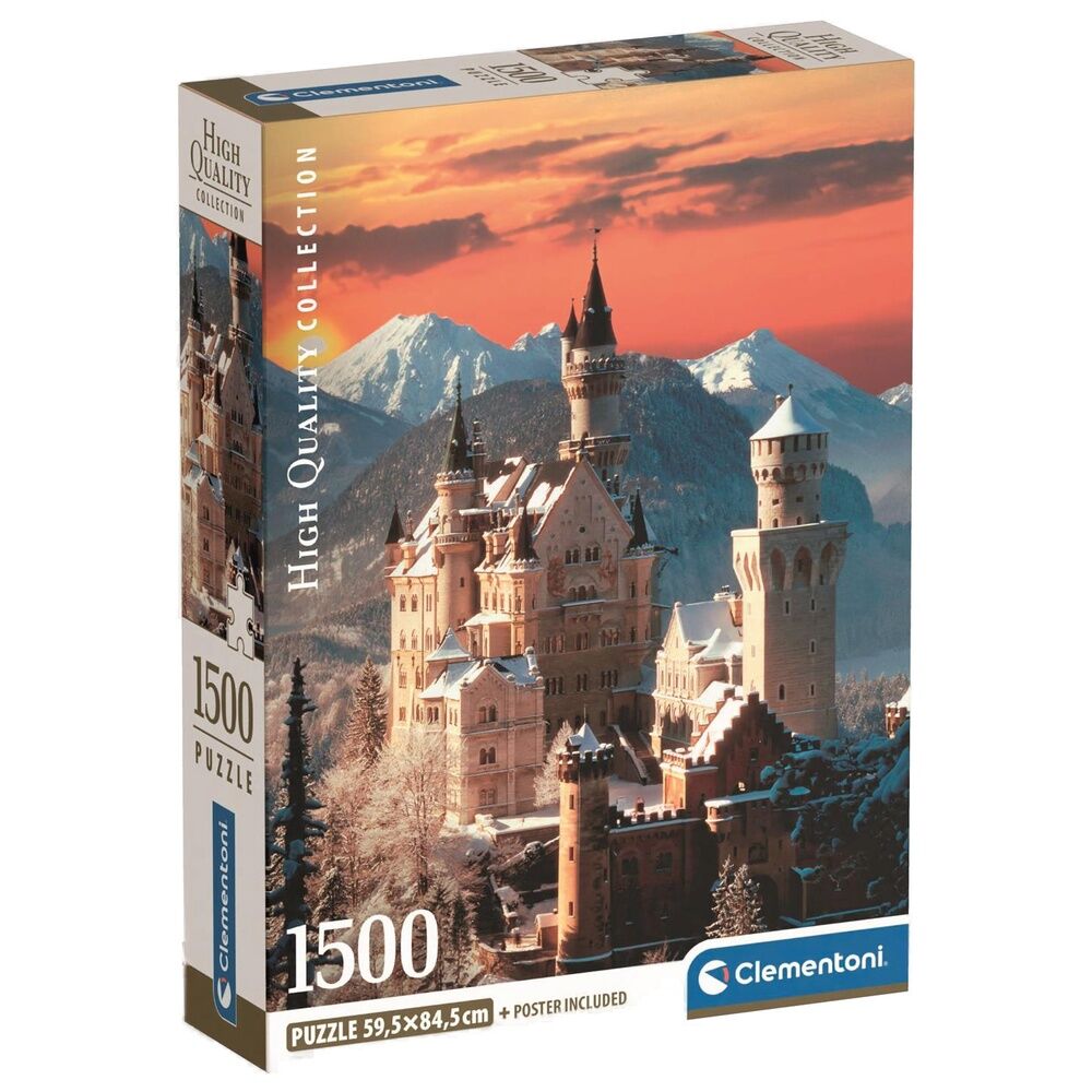 Puzzle Neuschwanstein High Quality 1500pzs - Frikibase.com