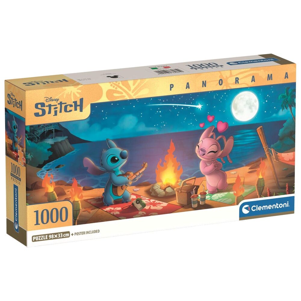 Puzzle Panorama Stitch Disney 1000pzs - Frikibase.com