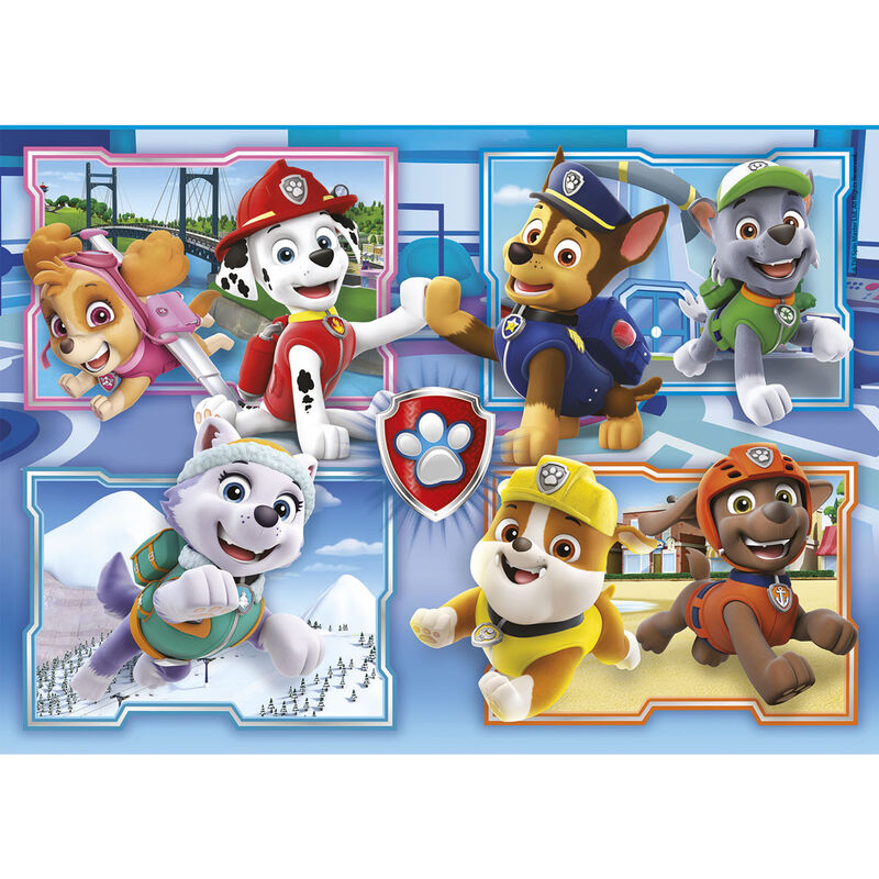 Puzzle Patrulla Canina Paw Patrol 2x60pzs - Frikibase.com