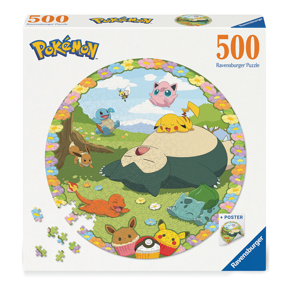 Puzzle Pokemon 500pzs - Frikibase.com