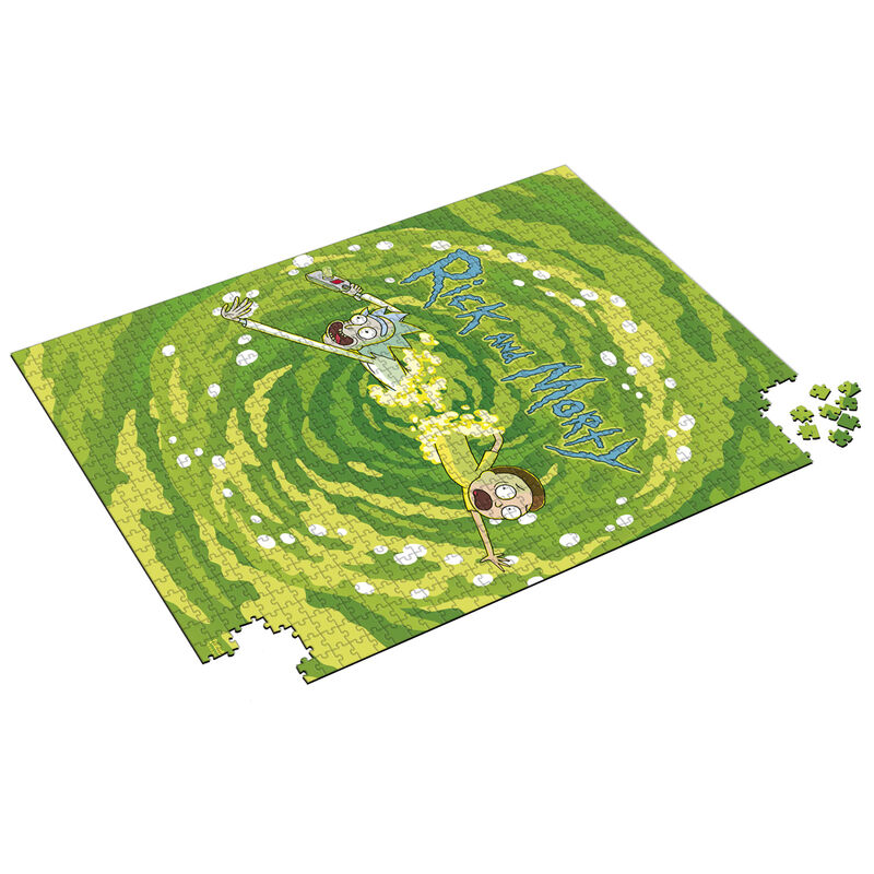Puzzle Portal Rick and Morty 1000pzs - Frikibase.com