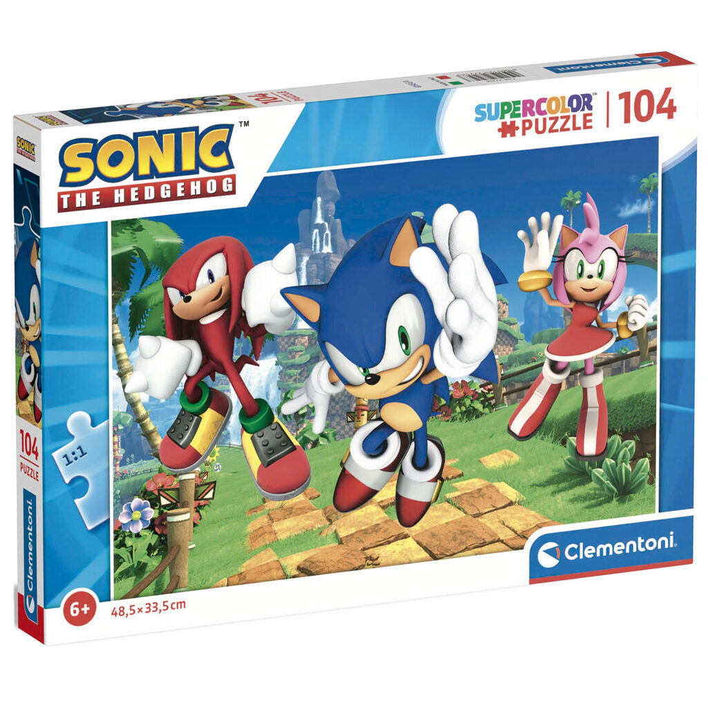 Puzzle Sonic the Hedgehog 104pzs - Frikibase.com