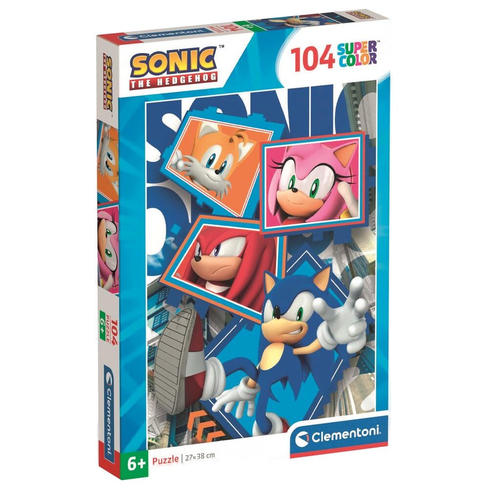 Puzzle Sonic the Hedgehog 104pzs - Frikibase.com