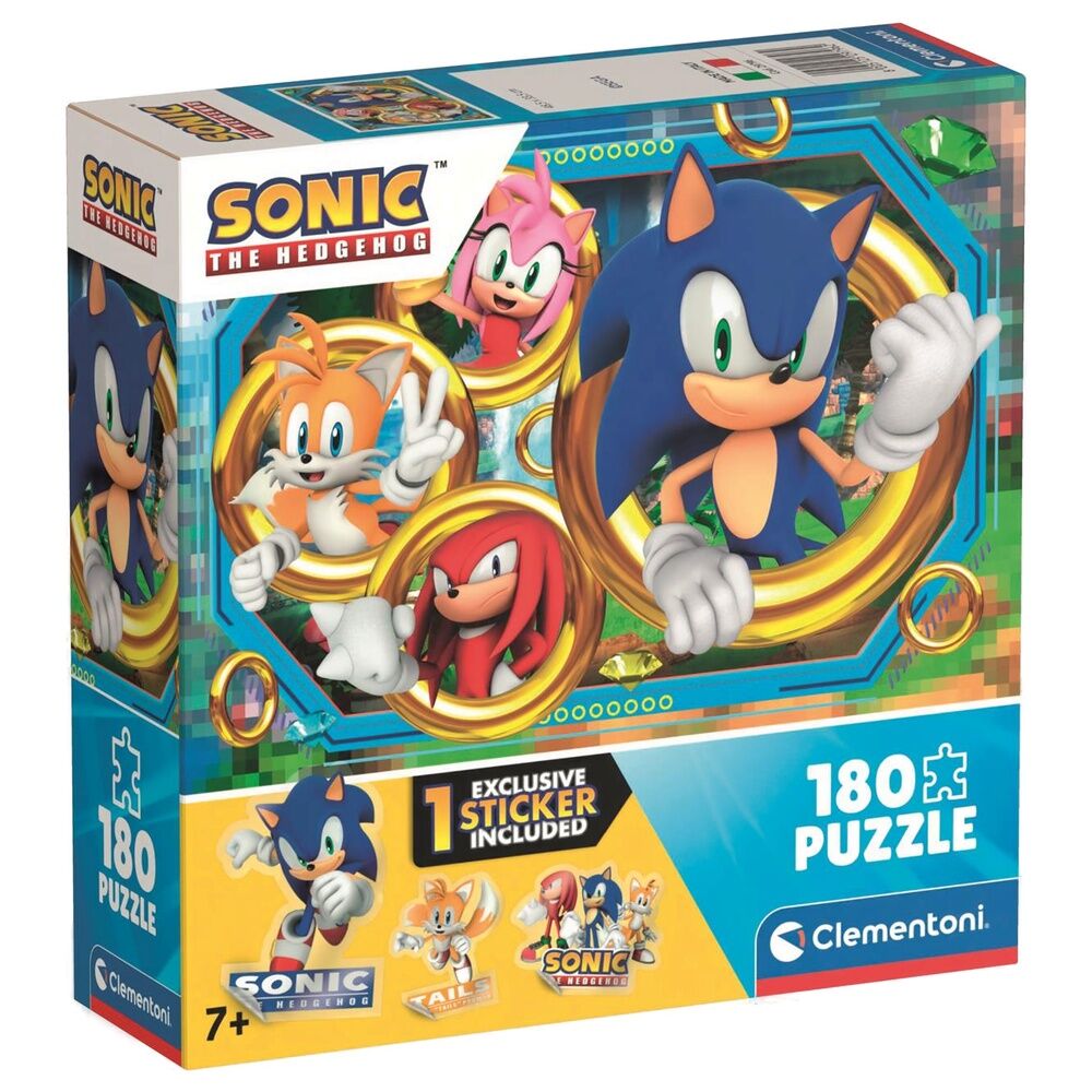 Puzzle Sonic the Hedgehog 180pzs - Frikibase.com