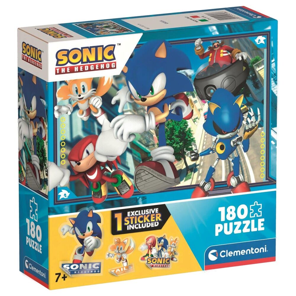 Puzzle Sonic the Hedgehog 180pzs - Frikibase.com