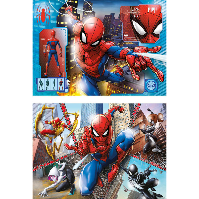 Puzzle Spiderman Marvel 2x60pzs - Frikibase.com