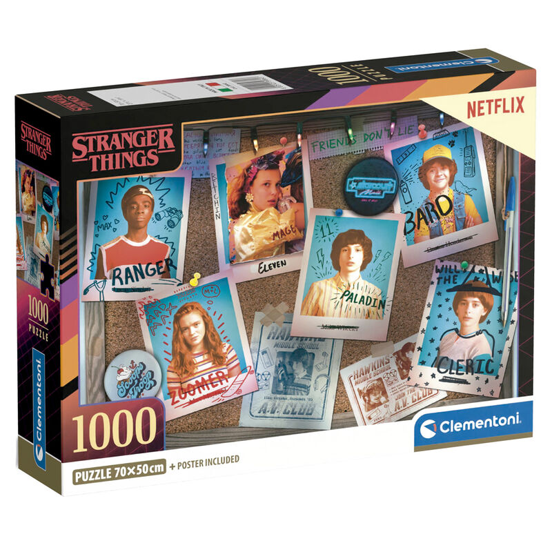 Puzzle Stranger Things 1000pzs - Frikibase.com