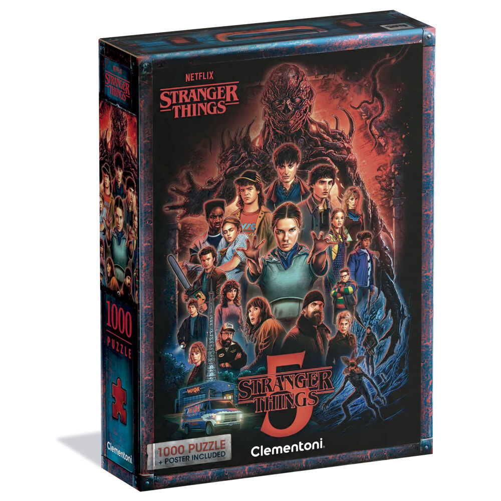 Puzzle Stranger Things 5 1000pzs - Frikibase.com