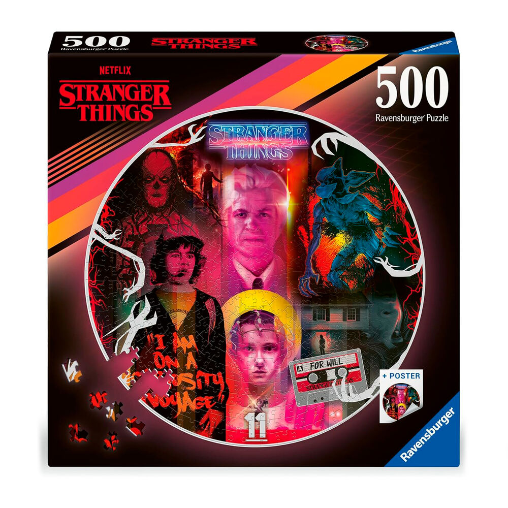 Puzzle Stranger Things 500pzs - Frikibase.com