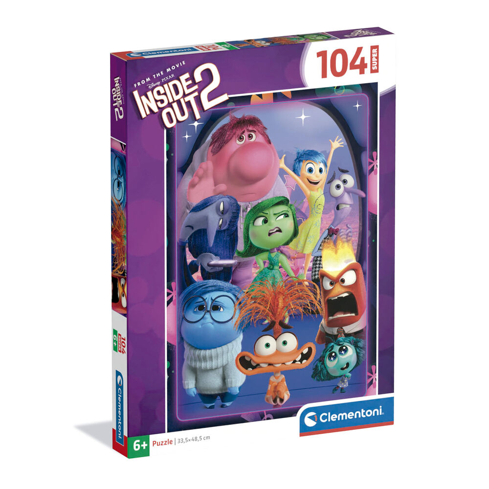 Puzzle super Del Reves 2 Disney Pixar 104pzs - Frikibase.com