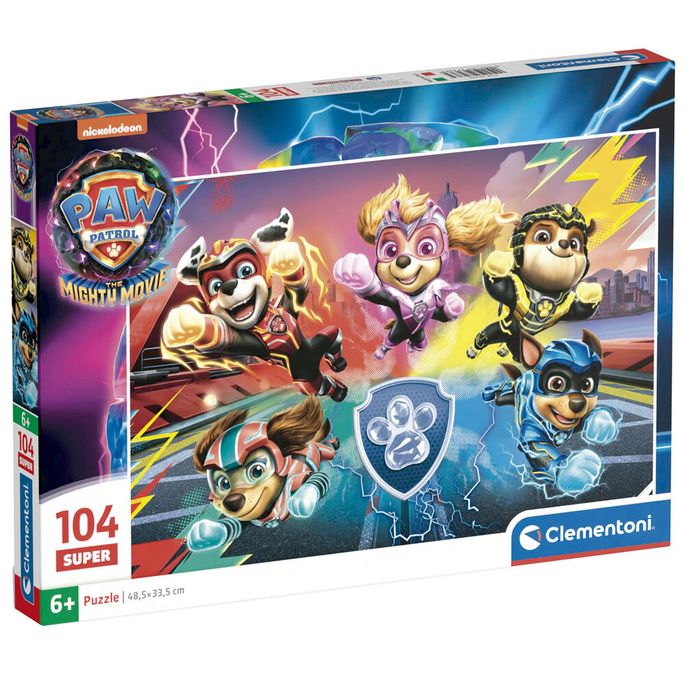 Puzzle super Patrulla Canina Paw Patrol 104pzs - Frikibase.com