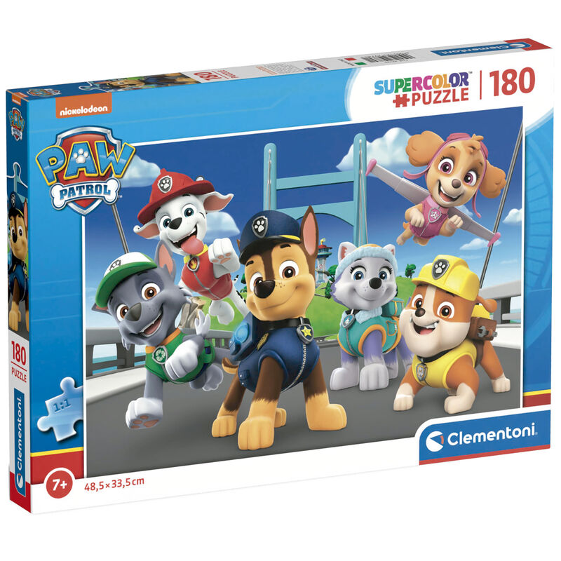 Puzzle super Patrulla Canina Paw Patrol 180pzs - Frikibase.com