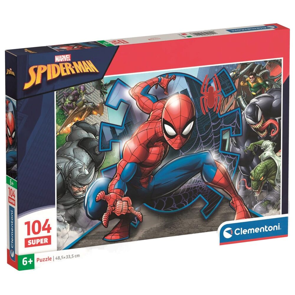 Puzzle super Spiderman Marvel 104pzs - Frikibase.com