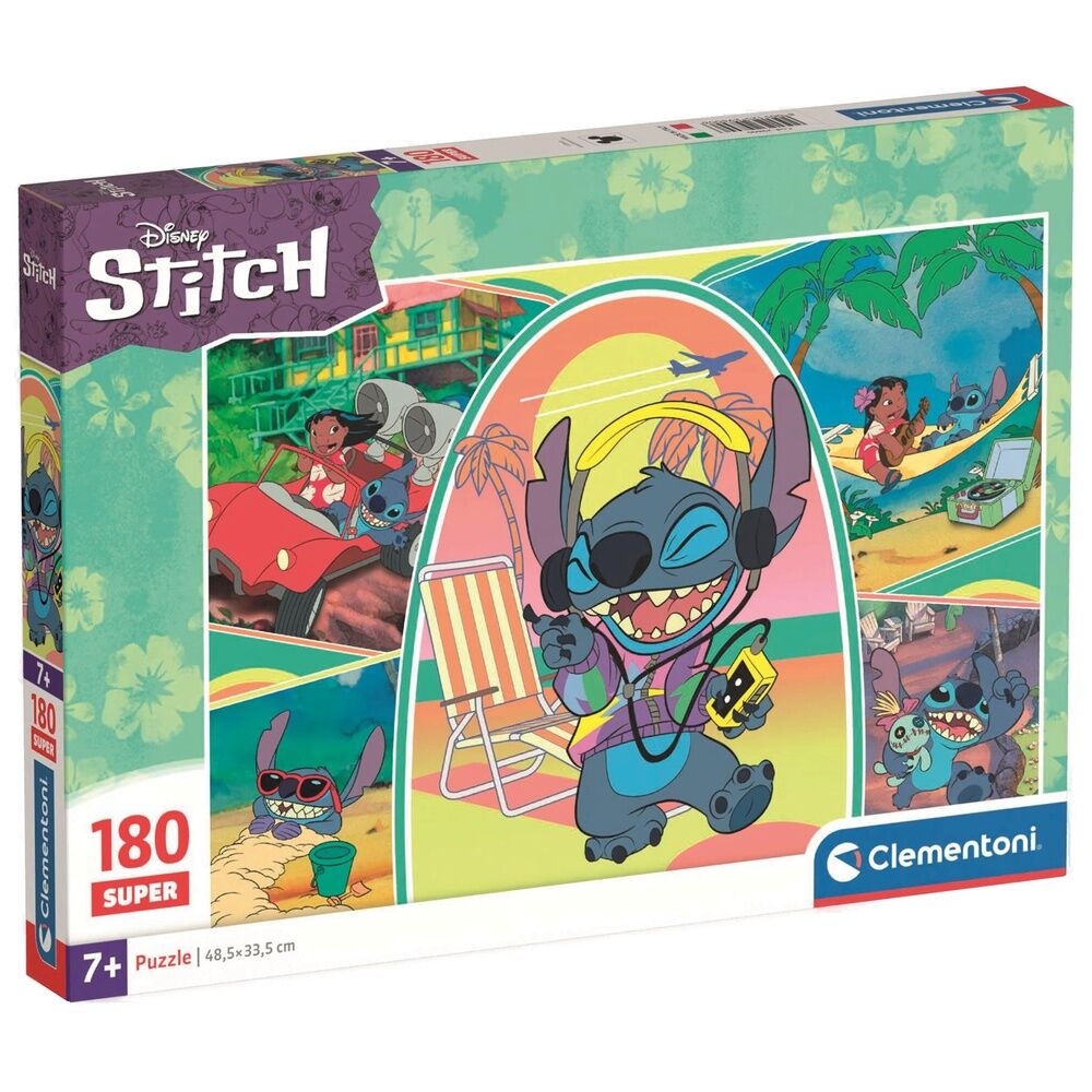 Puzzle super Stitch Disney 180pzs - Frikibase.com